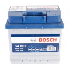 Акумулятор BOSCH S4 6CT 52Ah II-+II 0092S40020