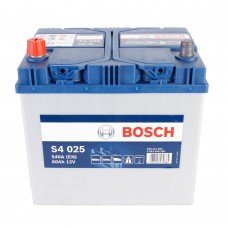Акумулятор BOSCH S4 6CT 60Ah Asia II+-II 0092S40250