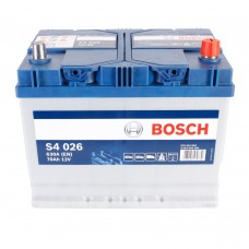 Акумулятор BOSCH S4 6CT 70Ah Asia II-+II 0092S40260