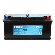 Акумулятор EXIDE AGM 6CT 105Ah II-+II EK1050