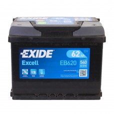 Акумулятор EXIDE Excell 6CT 62Ah II-+II EB620