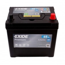 Акумулятор EXIDE Premium 6CT 65Ah Asia II-+II EA654