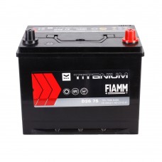 Акумулятор FIAMM Titanium Black 6CT 75Ah Asia II-+II D2675