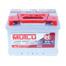 Акумулятор MUTLU SFB Series 3 6СТ 60Ah Низький II-+II LB260054A