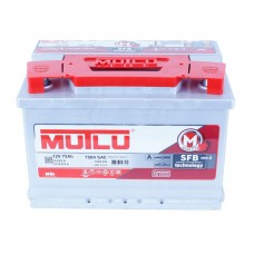 Акумулятор MUTLU SFB Series 3 6СТ 75Ah II-+II L375072A