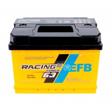 Акумулятор RACING FORCE Premium EFB 6CT 63Ah Низький II+-II