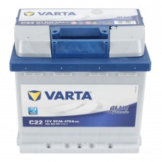 Акумулятор VARTA Blue Dynamic 6CT 52Ah II-+II C22 552400047