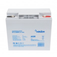 Акумулятор MERLION AGM 18Ah II-+II GP12180M5